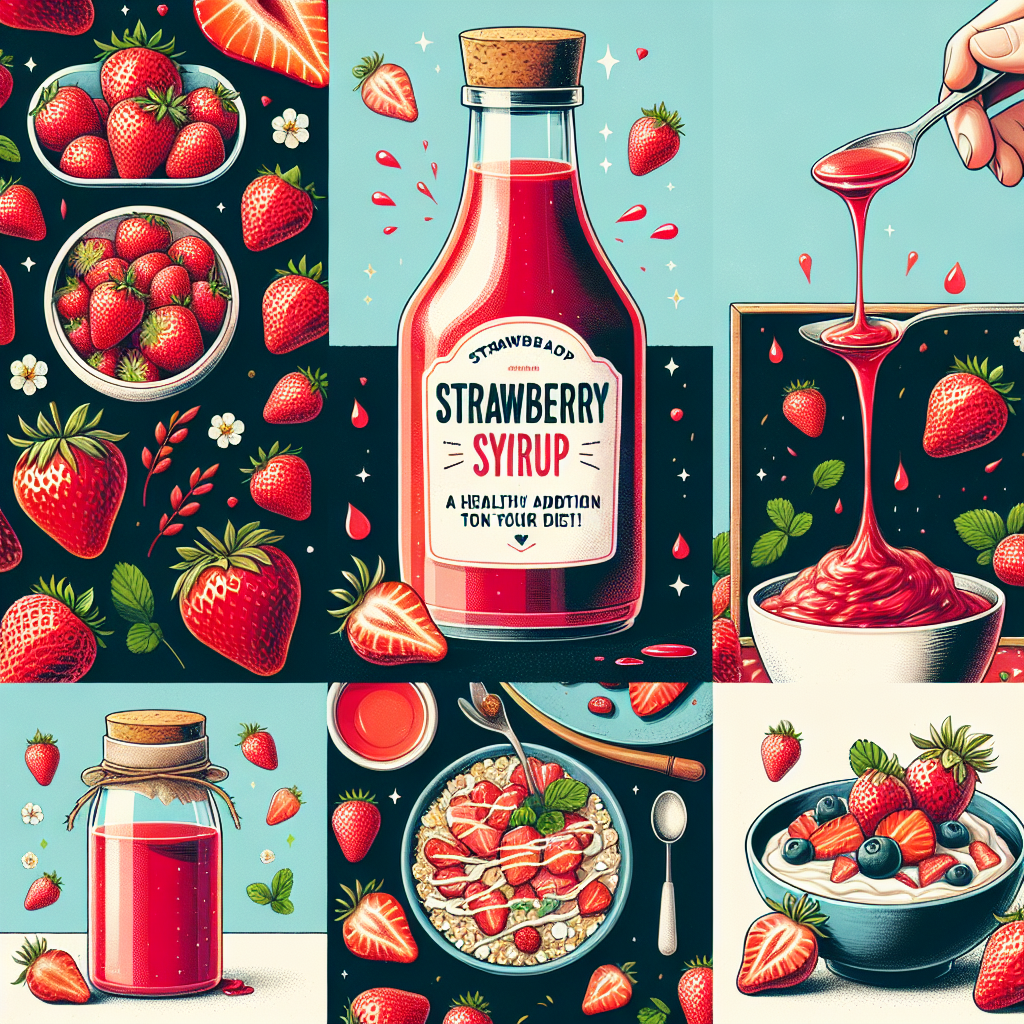 Syrop truskawkowy – zdrowy dodatek do Twojej diety